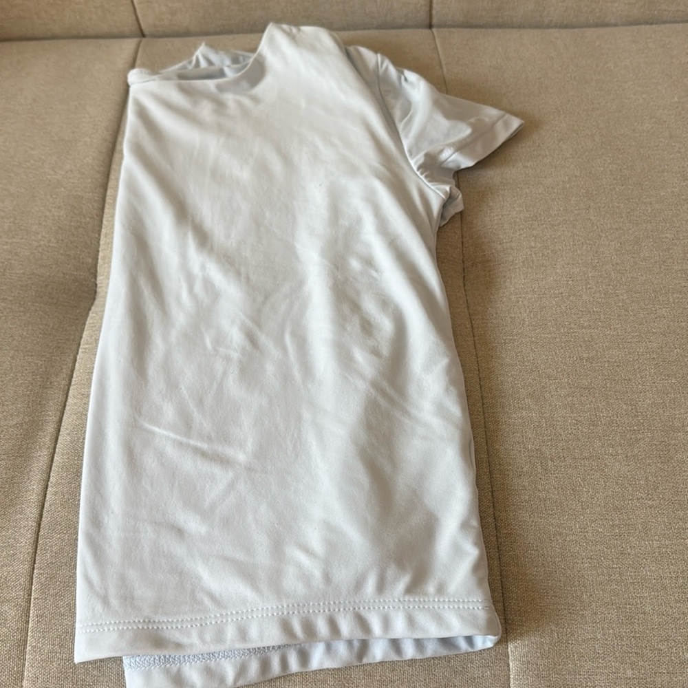 light blue target top